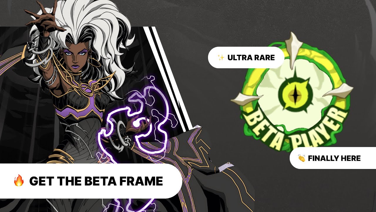How To Get The Beta Frame *ULTRA RARE* | Marvel Mystic Mayhem