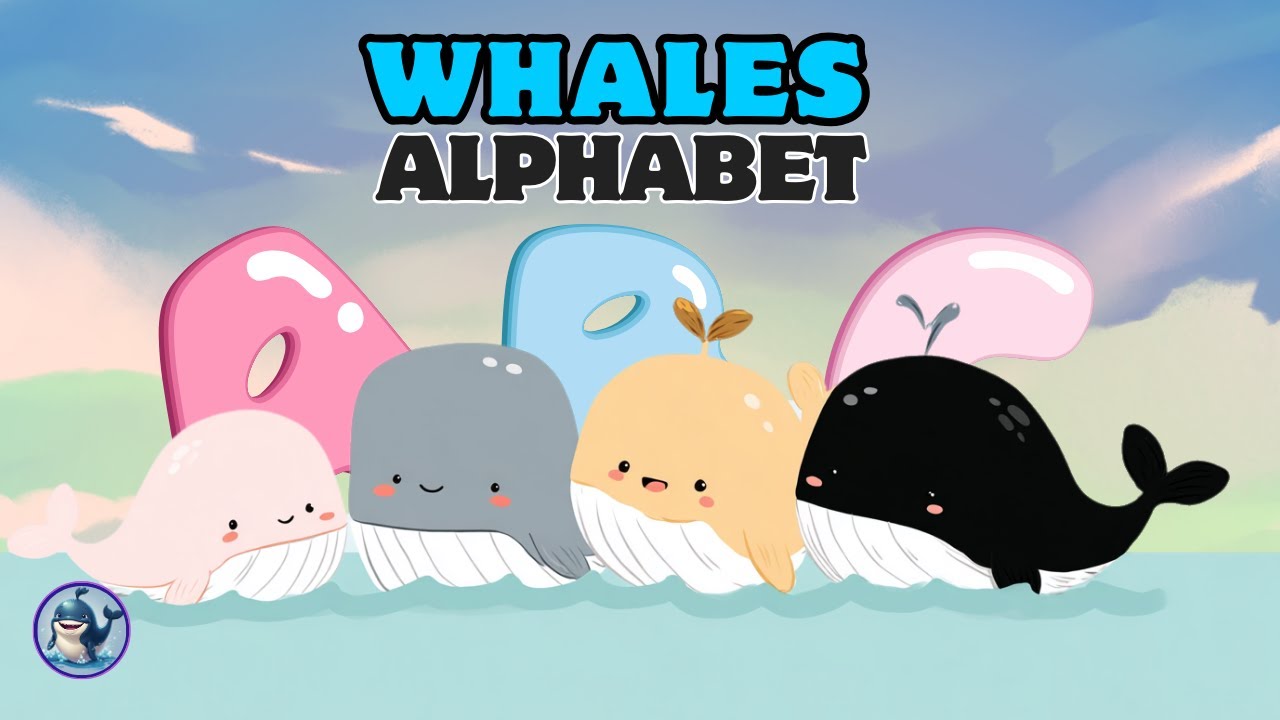 Whales Names Alphabet| Learn the Alphabet with Amazing Whale names  for Kids