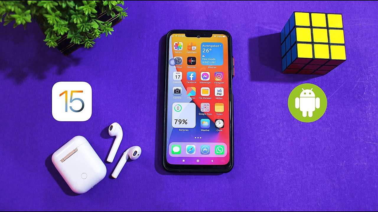 iOS 15 On Android | Change Your Device Look Like iOS 15 | Complete Setup