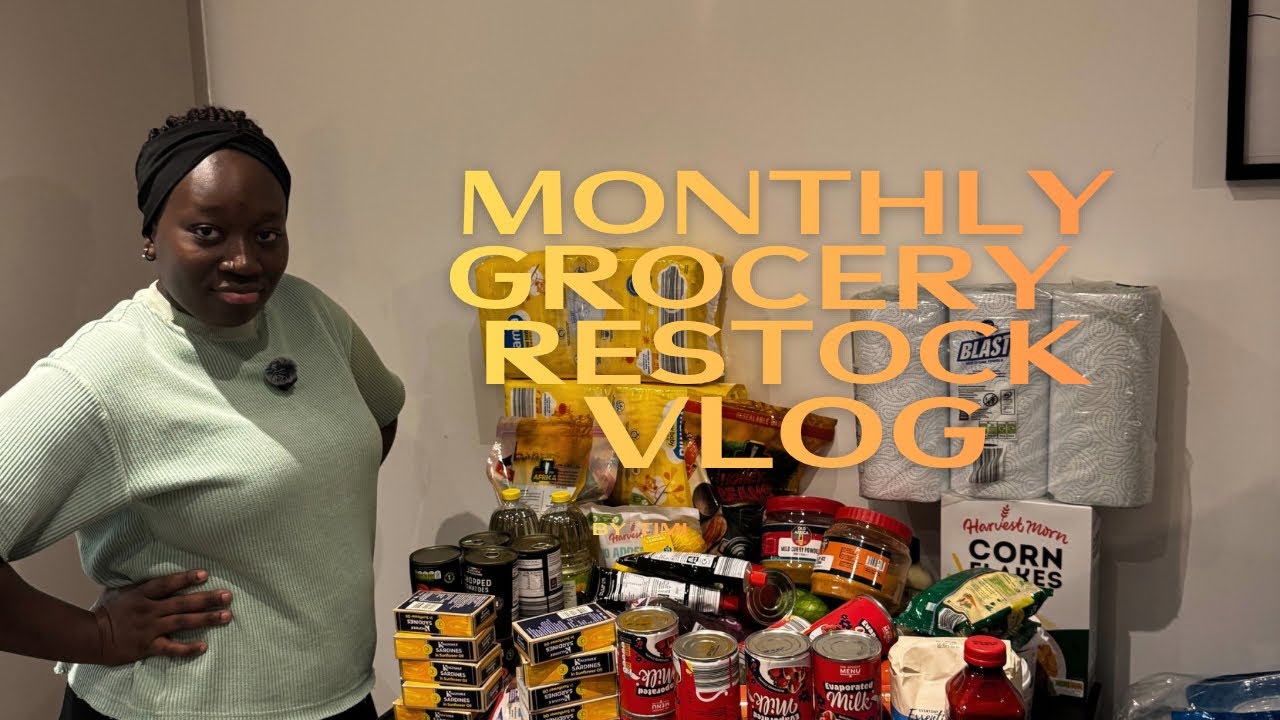 LIVING IN UK🇬🇧: COME MONTHLY RESTOCK WITH US AS A FAMILY 🛒 