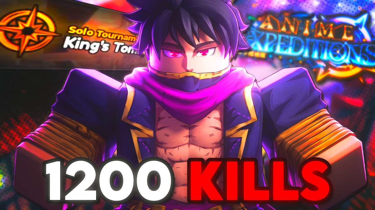 [No Traits] How to REACH #1 in Solo Tournament in Anime Expeditions Roblox!