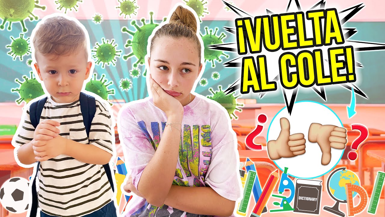 VUELTA AL COLE 2020 📚  ASÍ ES NUESTRA NUEVA NORMALIDAD - VLOG - Familia Carameluchi