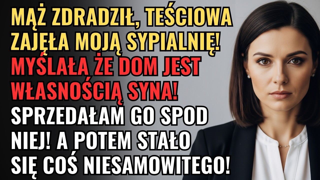 Odkryłam Romans Męża... Teściowa Myślała Że Wyrzuci Mnie Z MOJEGO Domu 😤 Dużo Się Pomyliła 💪