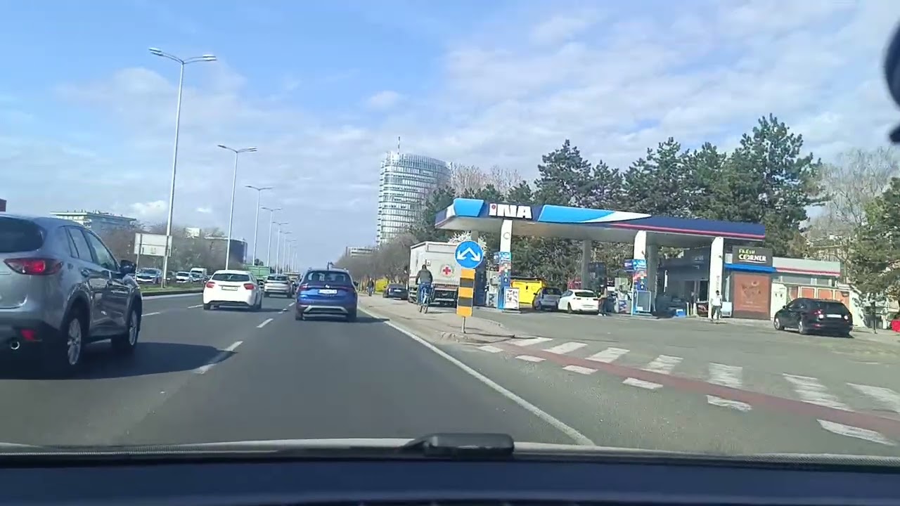 Zagreb , Ljubljanska Avenue , From Jarun to Špansko , March 12 th , 2026