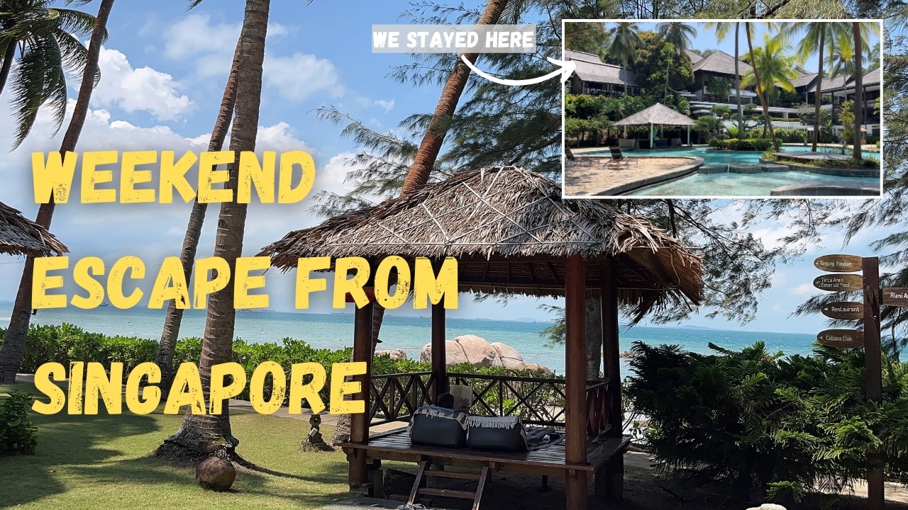 Batam Island 🇮🇩 Our Beach Resort Experience in Indonesia just 1h from Singapore
