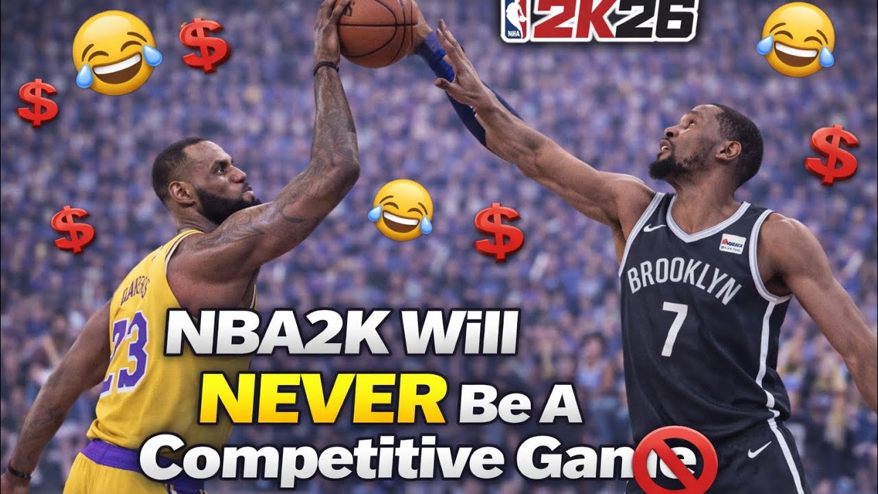 NBA2K никогда не будет конкурентоспособной!!!