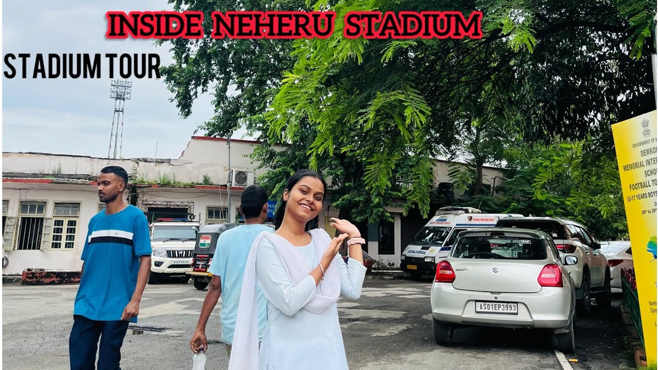 Nehru Stadium Vlog 🏟️ | Full Tour, Experience & Stadium Inside View