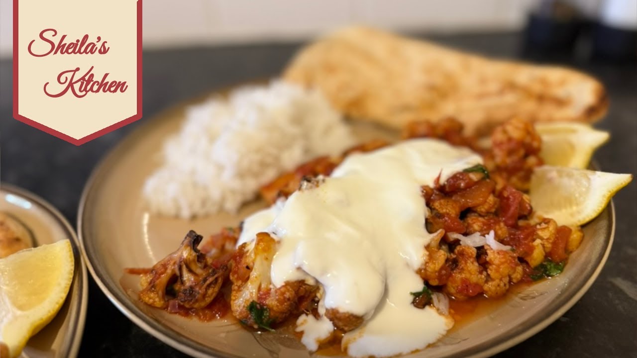 Roasted Cauliflower Curry – Vegetarian (can be vegan), quick and easy to make