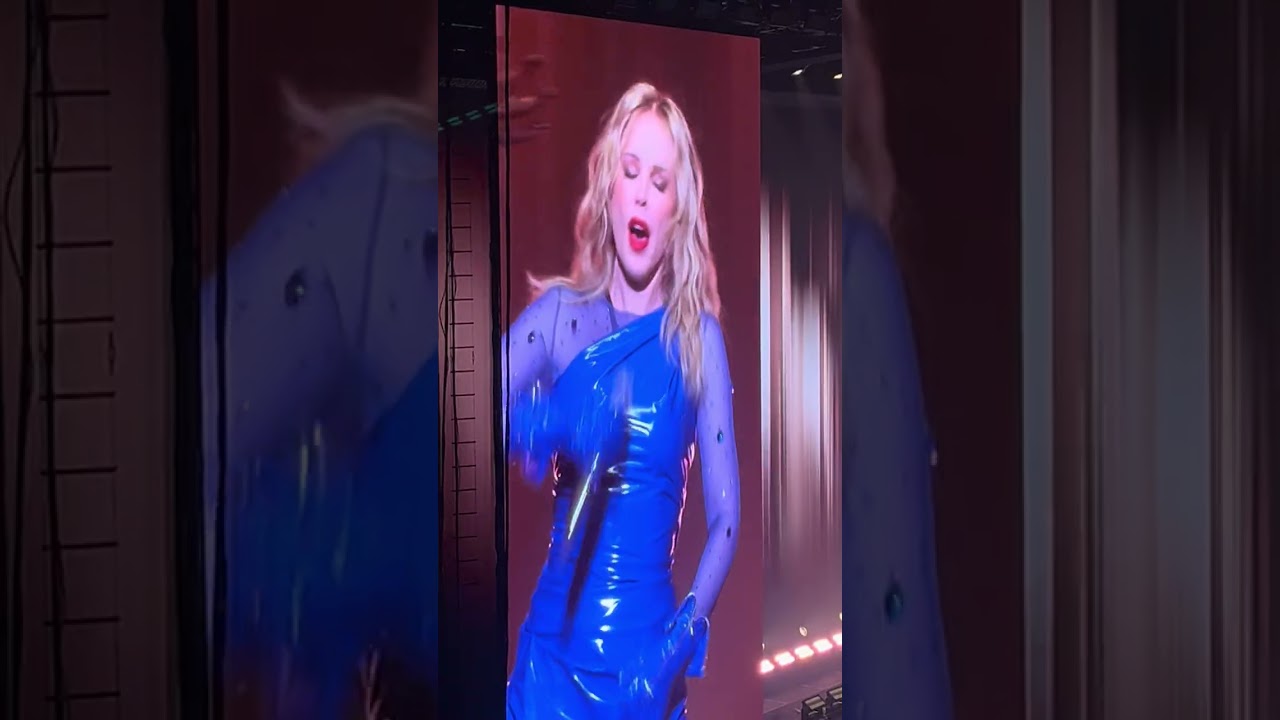 KYLIE - Tension Tour 2025 22nd May – Liverpool M&S Bank Arena - Talking & Come Into My World
