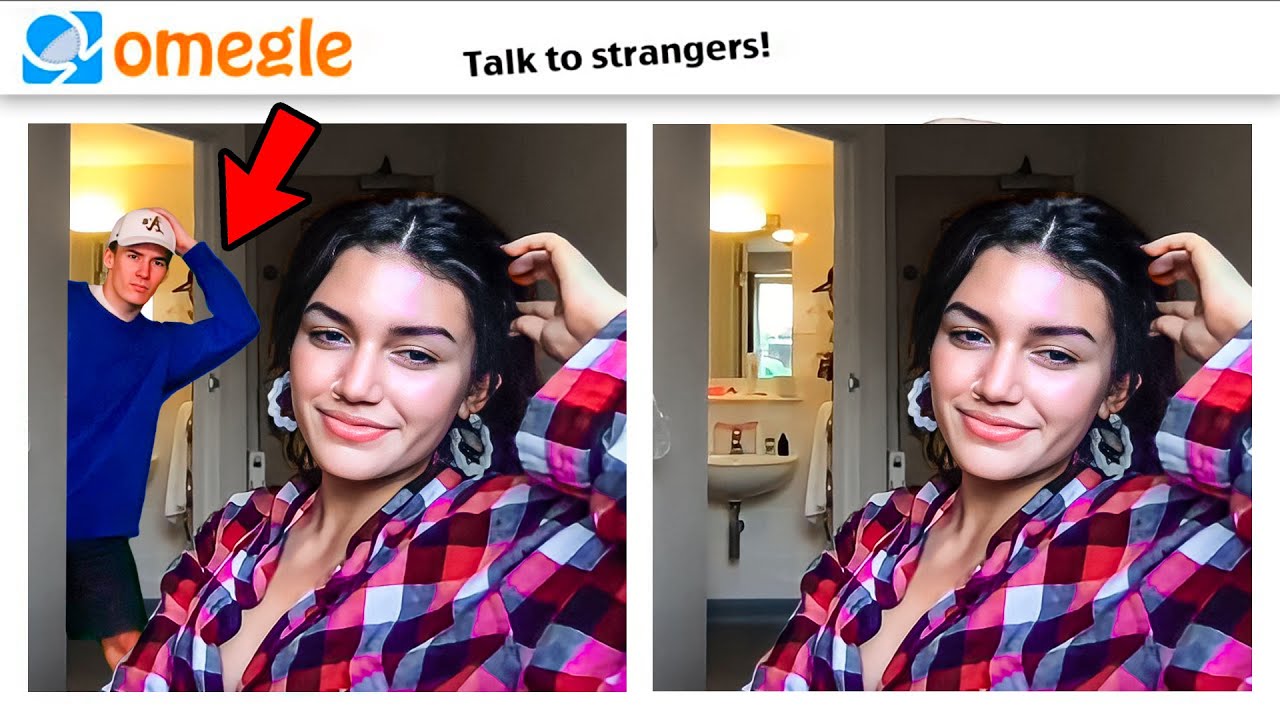 Троллинг на Omegle... Но на самом деле я у них в доме