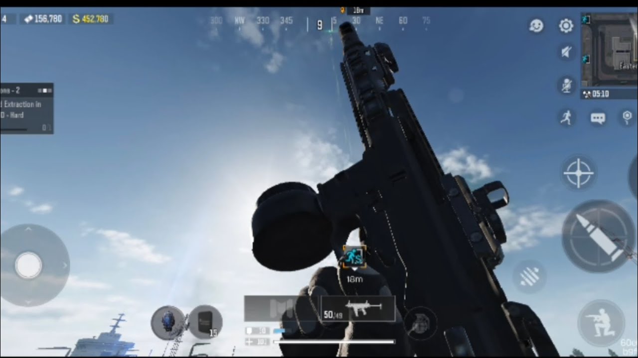 Shanking with knife in codm dmz