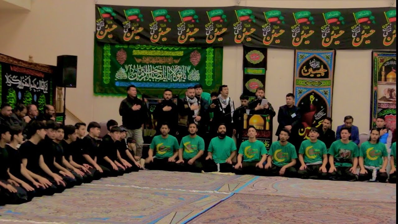 نوحه زیبا استاد در مراسم عاشورای حسینی در شهر ملبورن آسترالیا .هیت برگزار کننده انجمن عترت(💚)