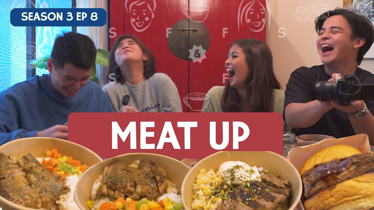 MEAT UP w/ Gabbi & Khalil + Patrick & Aeriel Sugui! Affordable Steak in Manila | Front-Seat Foodies