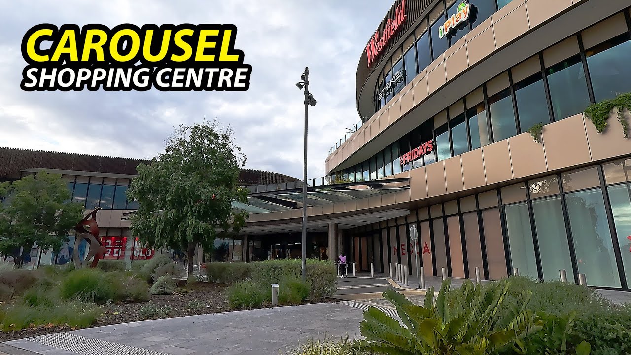 Westfield Carousel: The Largest Shopping Centre in Perth, Western Australia (Walking Tour 4K)