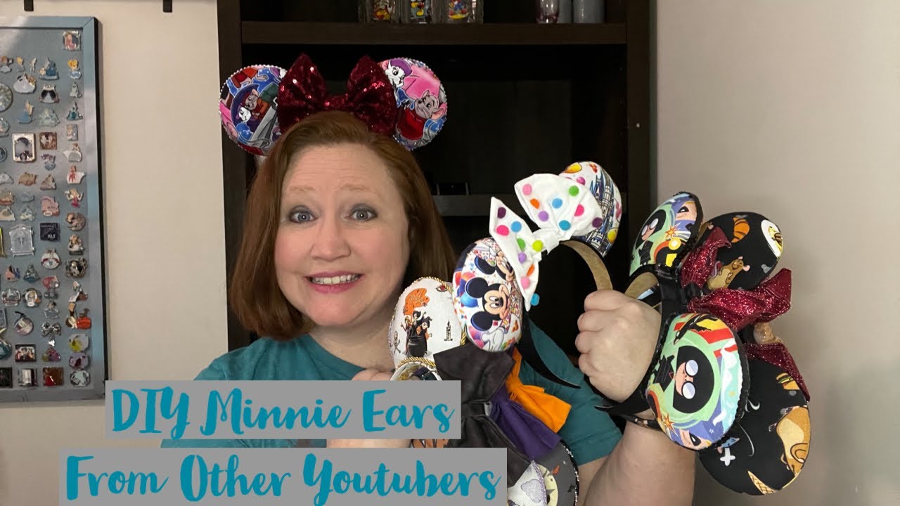 DIY Minnie Ears From Other Youtubers | Handmade Minnie Ears | Minnie Ears Collection