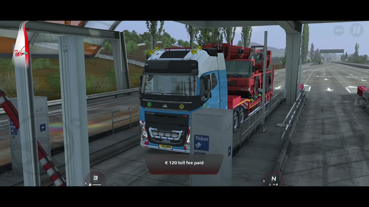 Truckers of Europe 3/Vận Chuyển Xe Cần Cẩu Tới Zurich/Xe Tải Volvo 750Hp🚔🚛