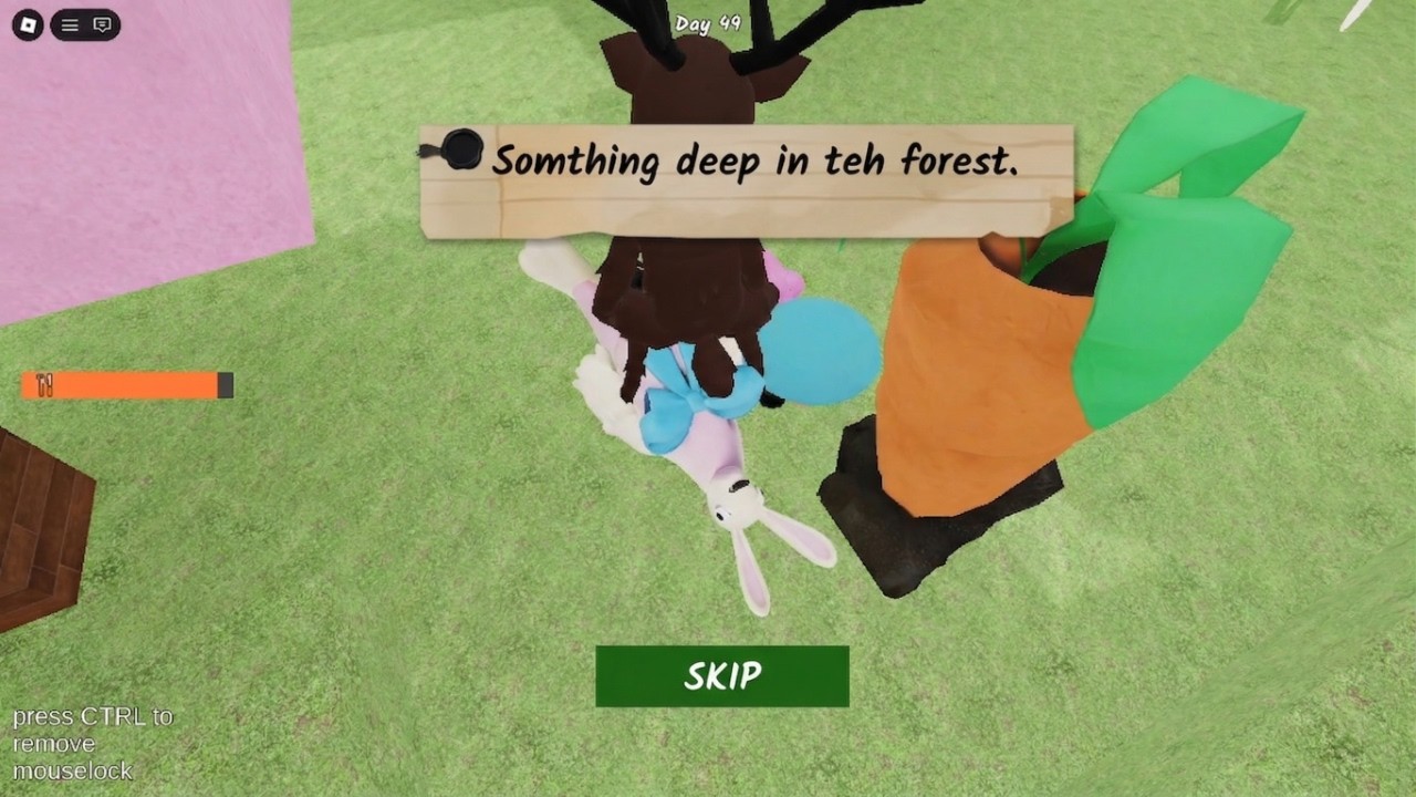 Easter Bunny New Update in 99 Nights in The Forest ROBLOX