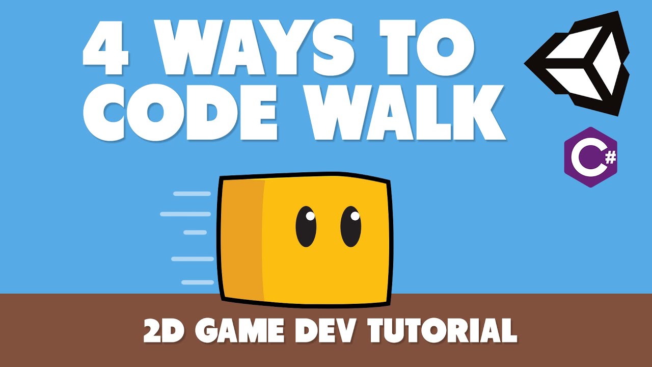4 Ways to Code 2D Player Movement in Unity (You SHOULD know these!)