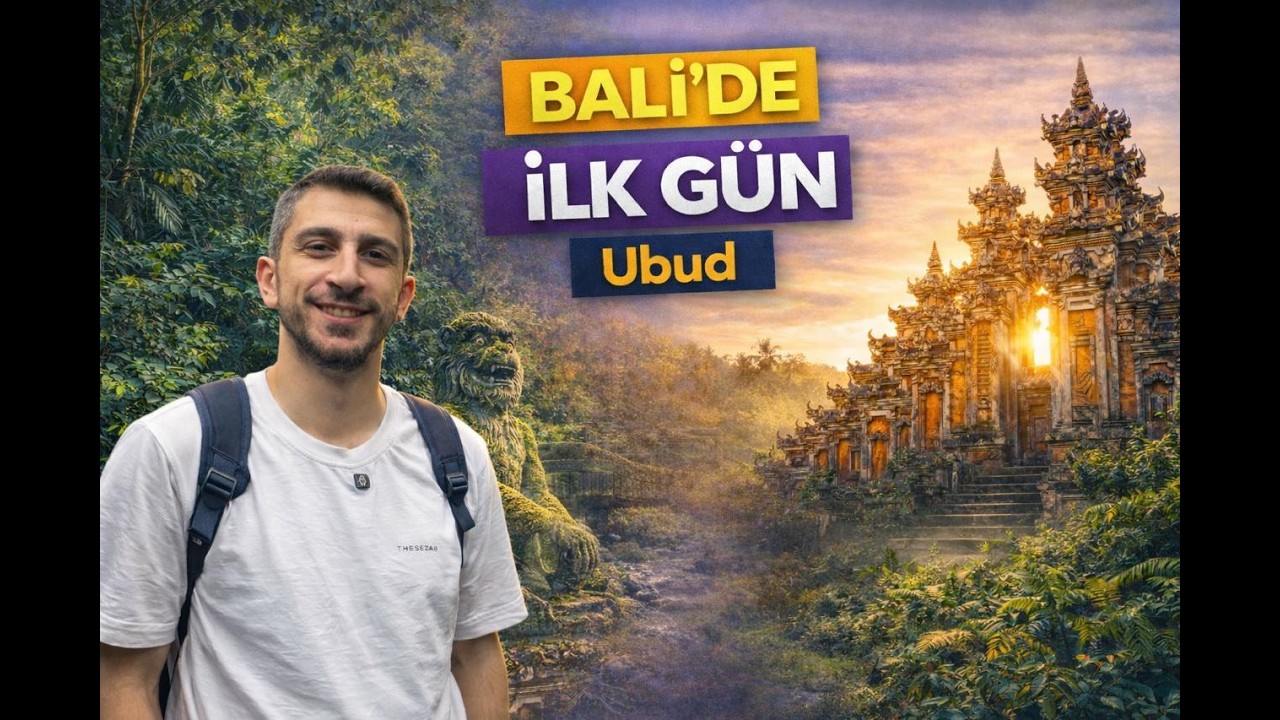 Bali’de İlk Gün: Ubud | Monkey Forest, Tapınaklar ve İlk İzlenimler
