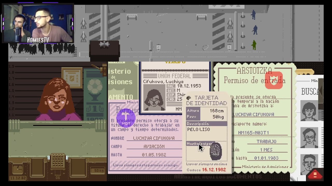 PAPERS, PLEASE (2/3) ft.Samu 🚫⛔| HomiesTV