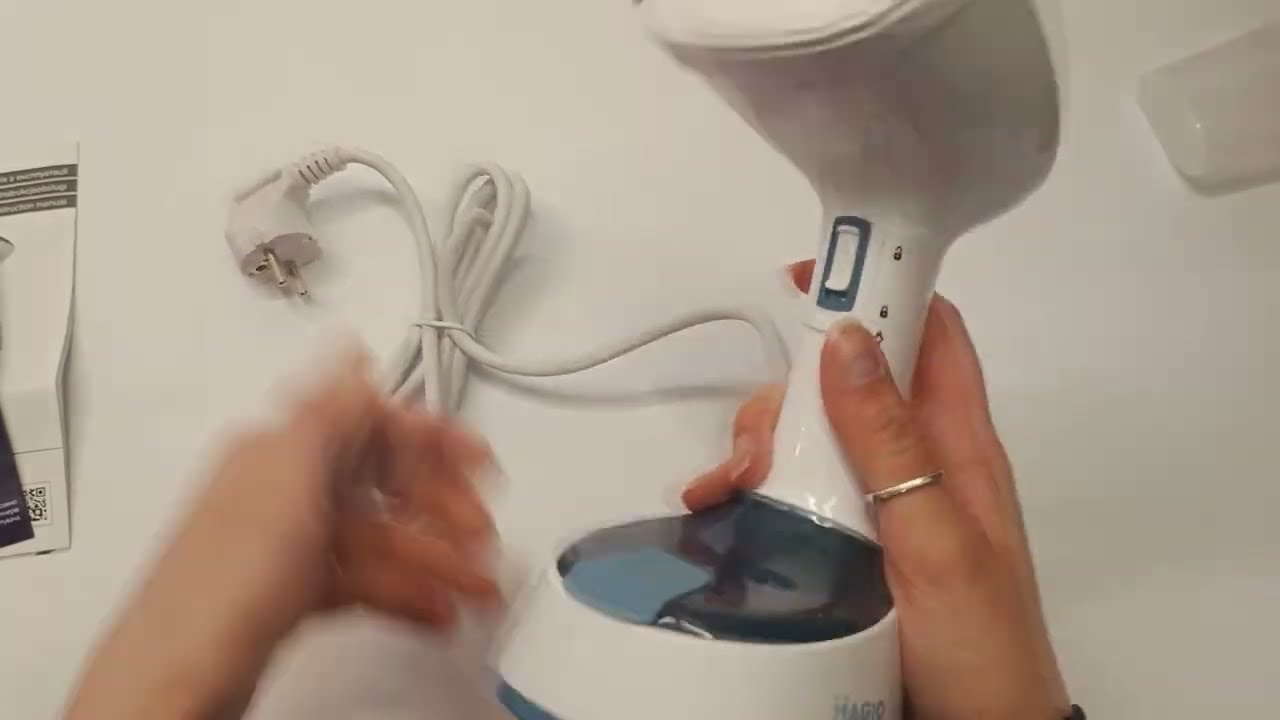 Відео огляд: Ручний відпарювач MAGIO MG-333 парогенератор ручний, відпарювач для одягу дорожній