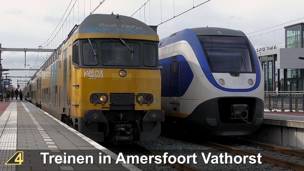 Treinen in Amersfoort Vathorst - 30 maart 2018