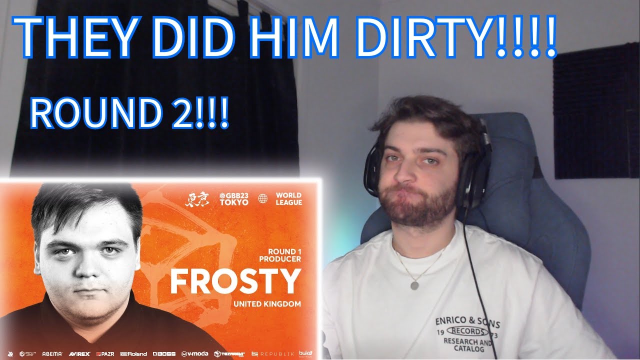 Frosty 🇬🇧 | GBB 2023 | WORLD LEAGUE | Producer Showcase Round 2 (REACTION) #beatbox #reaction