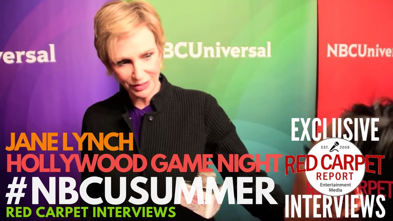 Jane Lynch #GameNight interviewed at NBCUniversal’s Summer 2017 Press Day