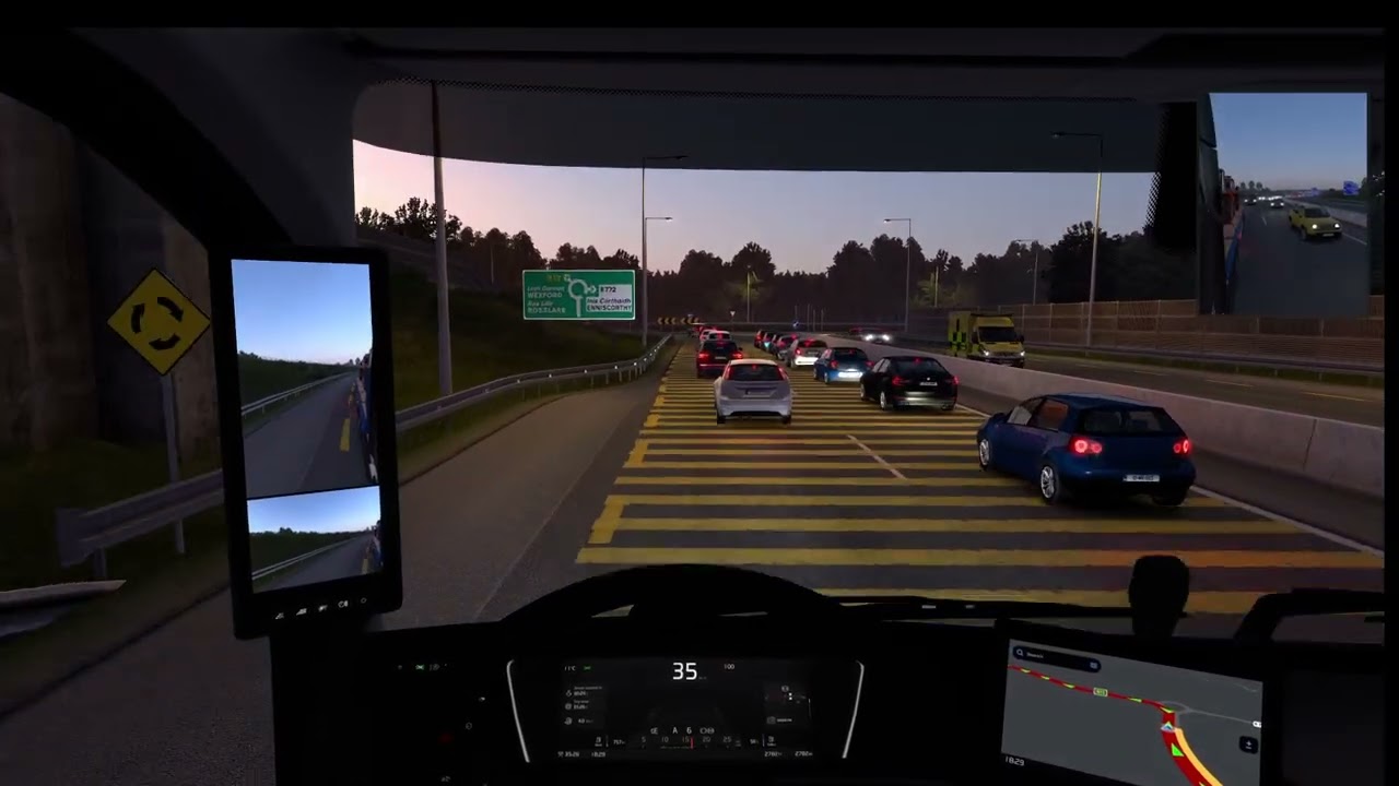 Euro Truck Simulator 2 Szkopje - Szatmárnémeti ( Nehéz terepen targonca)