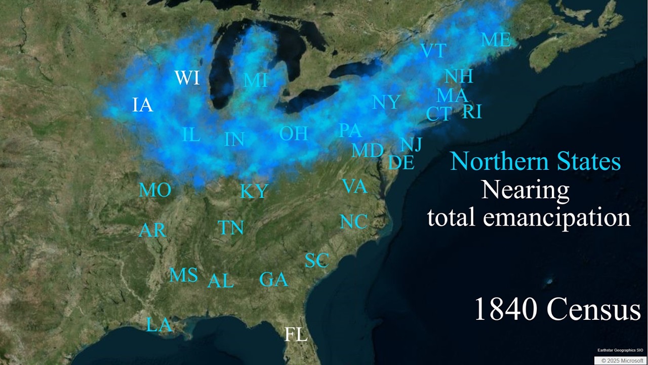 1840 US Census, Part 1: Population, Demographics | States, Cities, Slavery | Territories