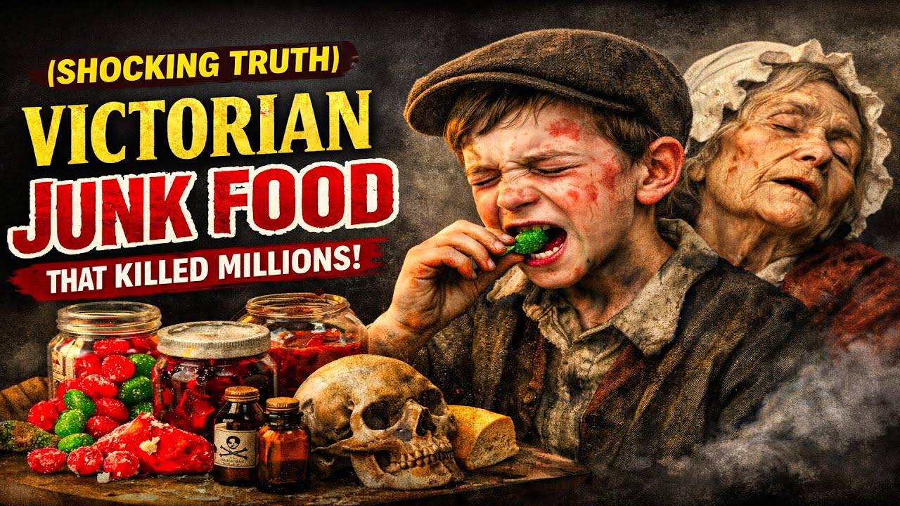 (Shocking Truth) How Victorian Junk Food Quietly Took Millions of Lives | Boring History For Sleep