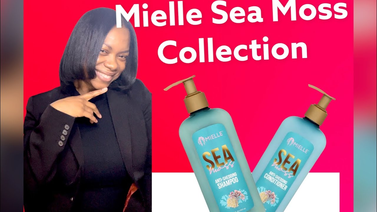 Mielle Sea Moss Collection | Anti-Shedding Shampoo & Conditioner | Review