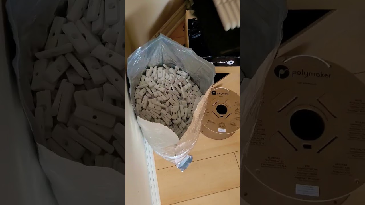 Thousands of parts printed in ASA from Polymaker