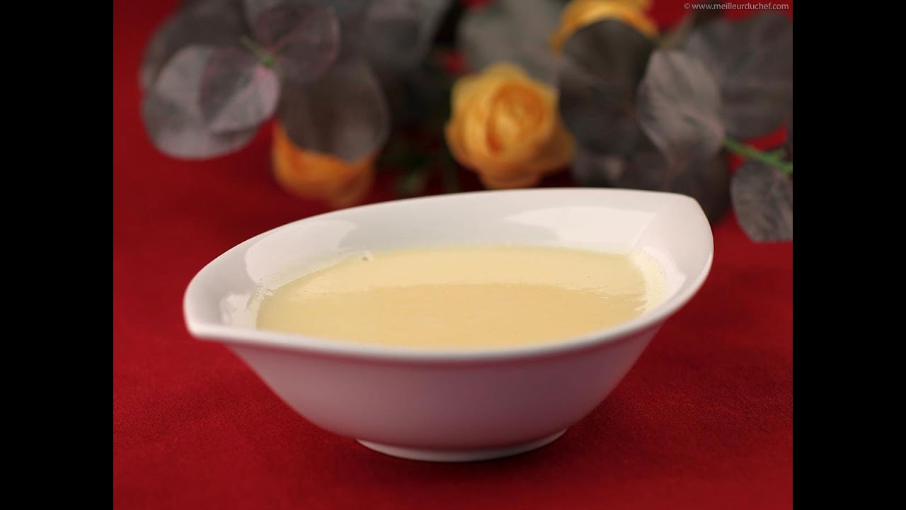 Recette de la crème anglaise