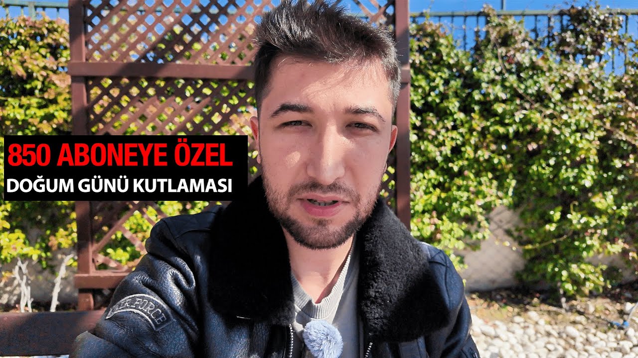TEK BAŞINA DOĞUM GÜNÜM... Ama Bu Kez Farklı Oldu | 850 Aboneye Özel