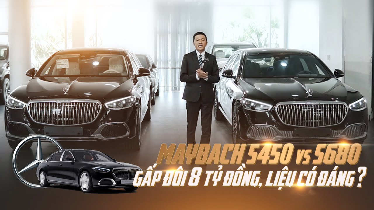 Maybach S450 và Maybach S680 giống nhau gần hết mà giá lệch nhau gấp đôi? Bạn chọn xe nào? Duy Vlog