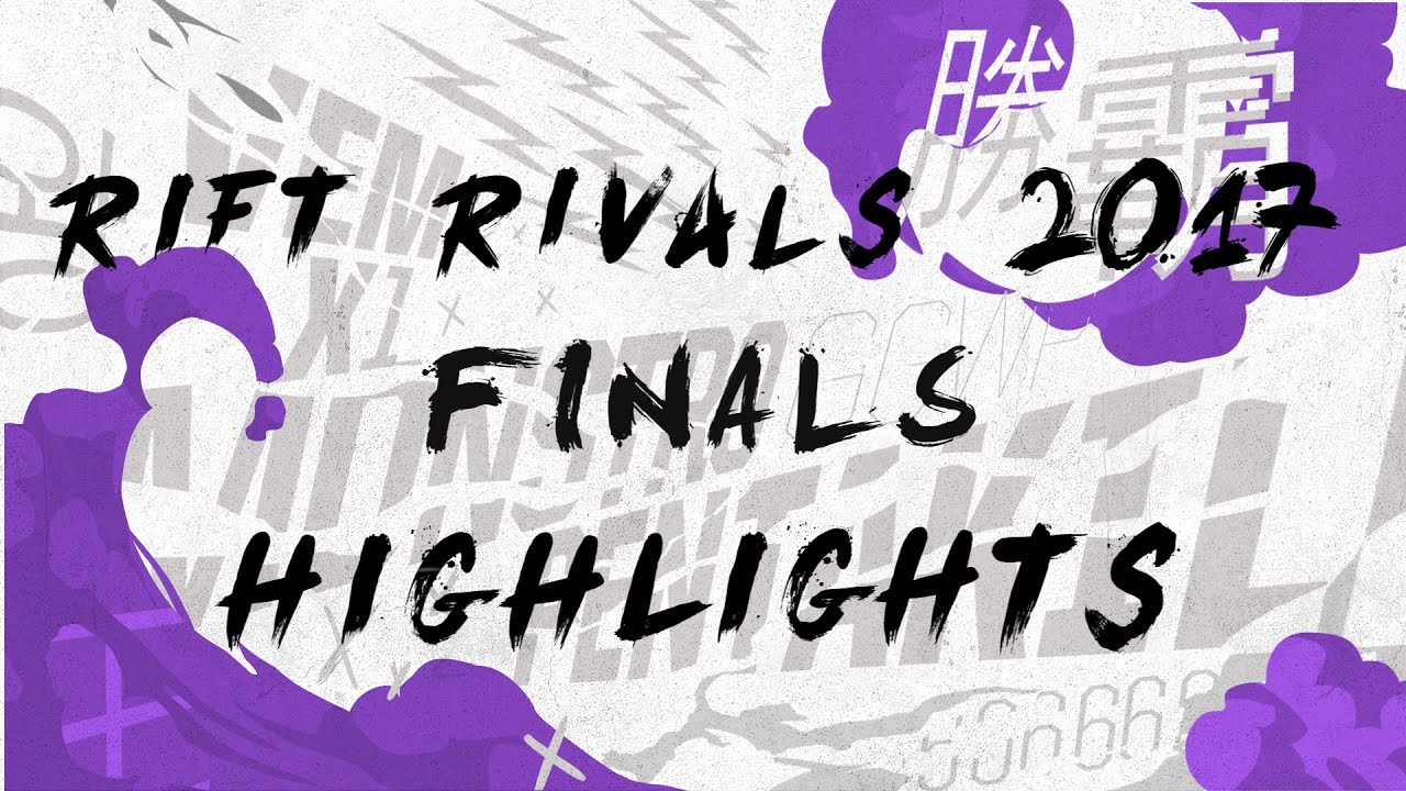 Rift Rivals 2017 Finals Highlights
