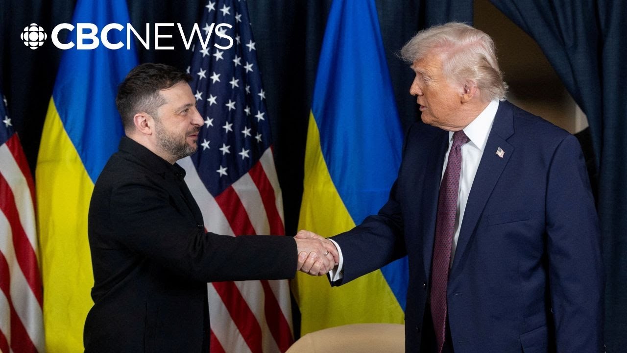Meeting with Zelenskyy in Davos went 'very well,' says Trump