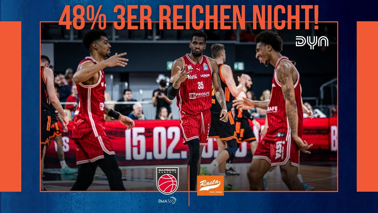 Highlights: BMA365 Bamberg Baskets vs RASTA Vechta (Saison 2025/26) easyCredit BBL | Dyn Basketball