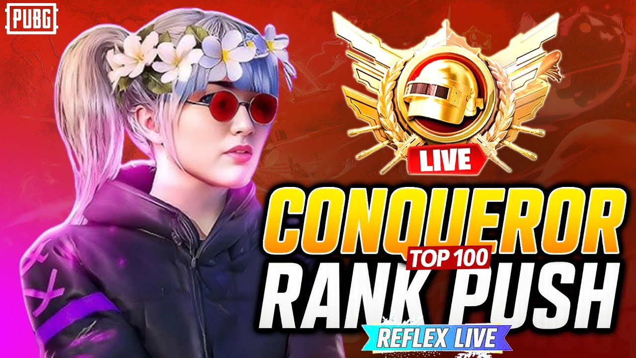 🔴Solo vs Squad LIVE  Conqueror Rank Push PUBG Mobile