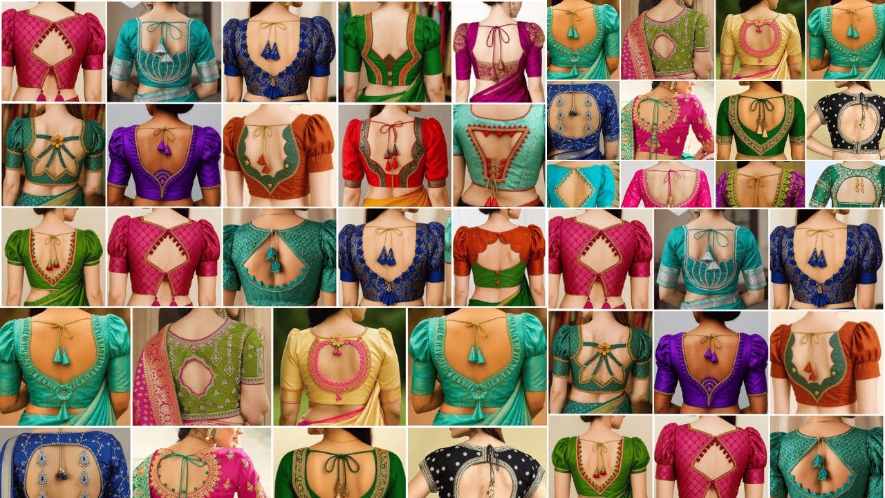 New & Trendy Blouse Back Neck Designs 2026 | Viral Back Neck Pattern Ideas for Saree |Tailors Demand