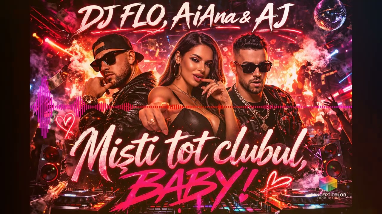 🔥 DJ FLO, AJ & AiAna – Miști tot clubul, baby! 🔥