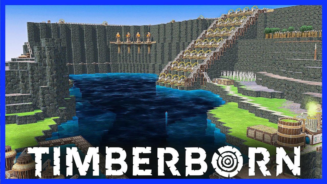 БОБРЫ-КАЧАЛКИ получают БОЛЬШЕ НАСОСОВ! — Эпизод 25, Timberborn, сложный режим