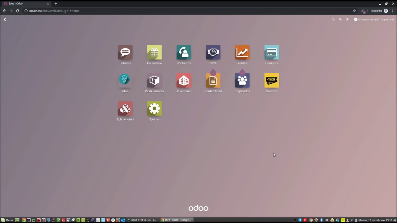 Odoo ERP - M&oacute;dulo de ideas (Sugerencias) de Empleados