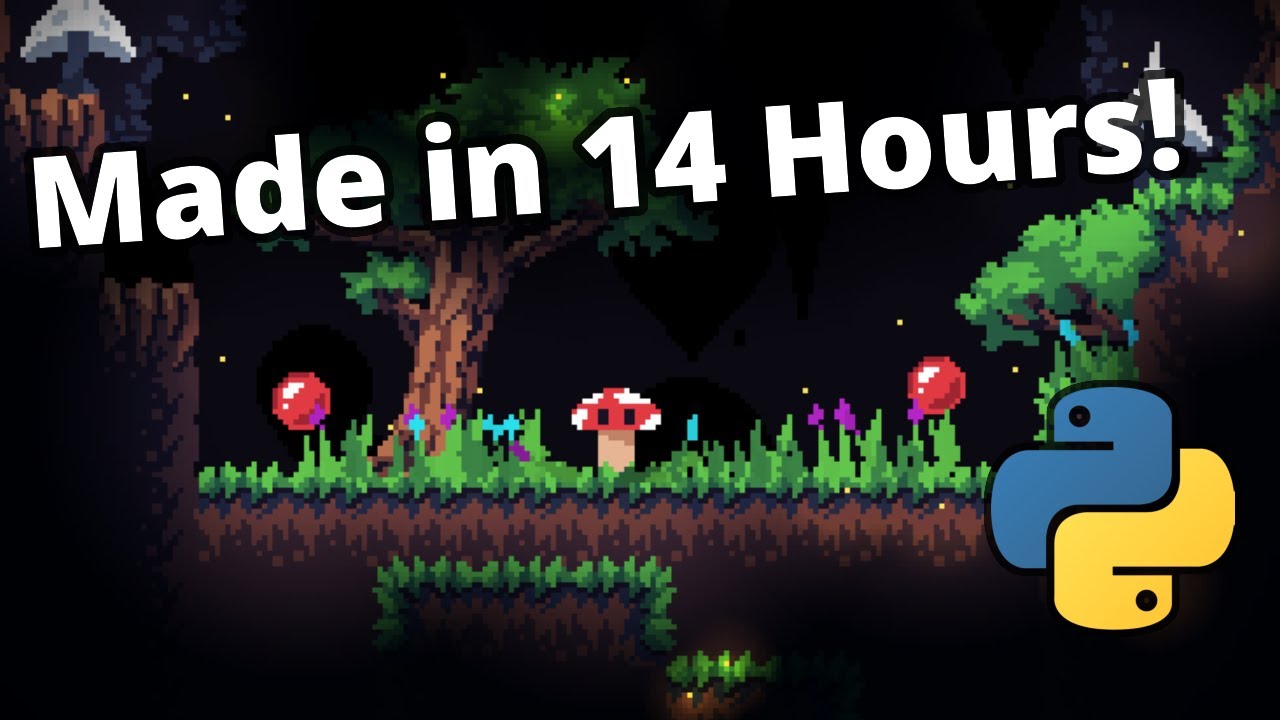 I Made a Game in 14 Hours with Python [Timelapse]