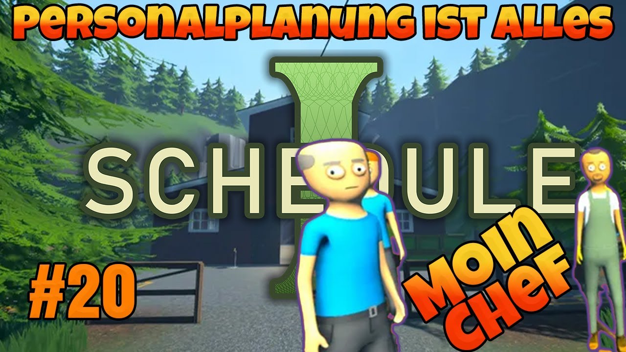 Schedule I | #20 Personalplanung ist alles  | ZWEIPNKTNLL