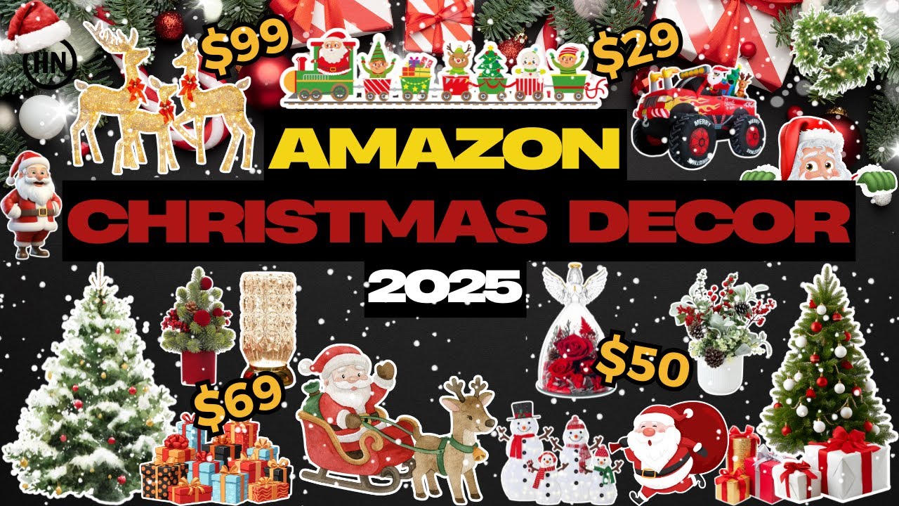 22 Best Amazon Christmas Decorations You Won’t Regret Buying 2025 | HN Finds #christmasdecor