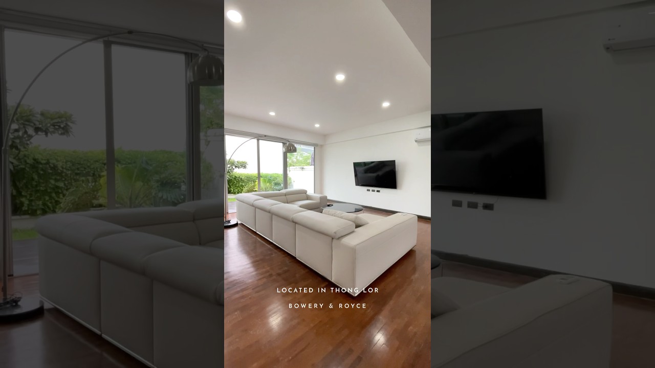 Rare Find - Modern Three-Bedroom Townhome for Sale in Thong Lor - 25MB!
