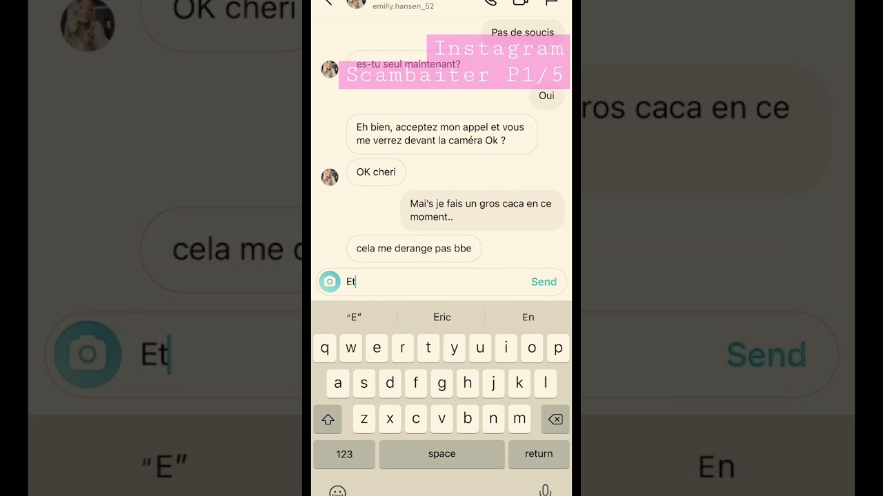 Instagram Scammer Partie 1/5 #scambaiter