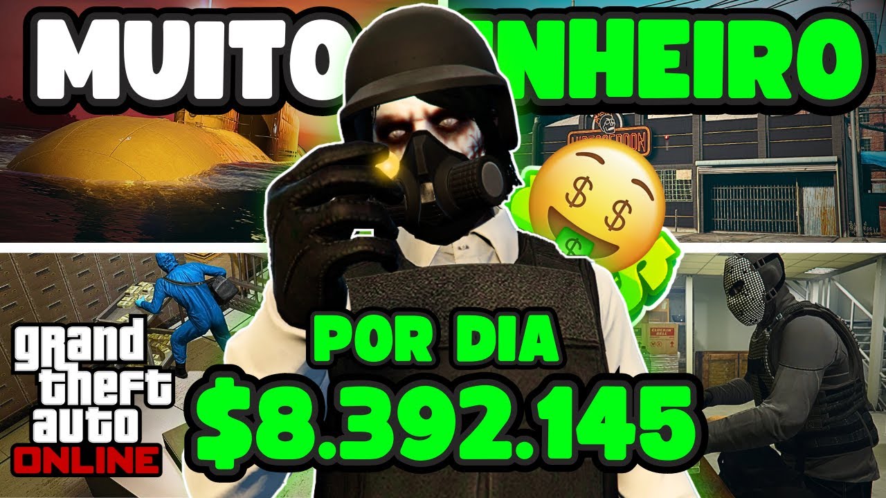 A MELHOR ROTINA DE FARM PARA INICIANTE E VETERANO NO GTA ONLINE EM 2024!!!
